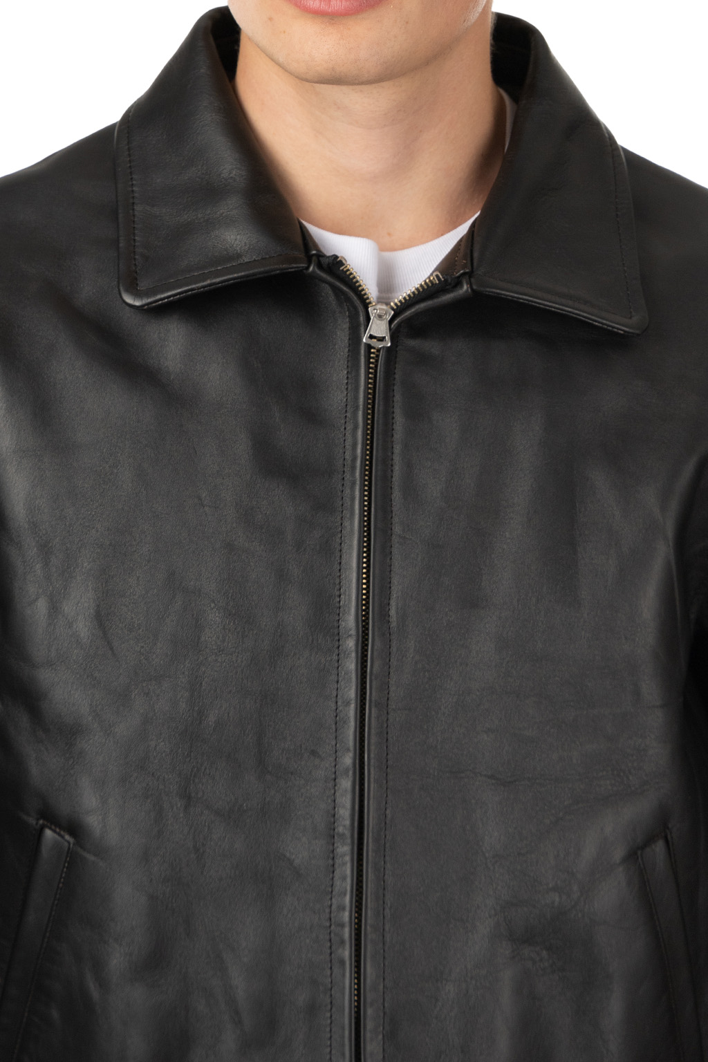 Taiga Takahashi - Lot.802 Cossack Leather Jacket - Black